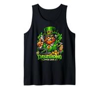 Day Trading Leprechaun | St Patrick's Irish Luck Stocks Débardeur