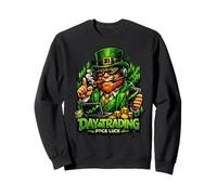 Day Trading Leprechaun | St Patrick's Irish Luck Stocks Sweatshirt