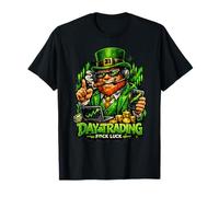 Day Trading Leprechaun | St Patrick's Irish Luck Stocks T-Shirt