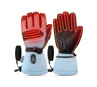 day wolf Gants chauffants avec batterie pour homme et femme - Jusqu'à 10 heures de chaleur et d'étanchéité, charge rapide USB-C PD, Thinsulate, compatible avec écran tactile, pour le ski et la