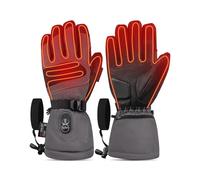 day wolf Gants chauffants avec batterie pour homme et femme - Jusqu'à 10 heures de chaleur et d'étanchéité, charge rapide USB-C PD, Thinsulate, compatible avec écran tactile, pour le ski et la