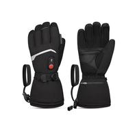 Day Wolf Gants Chauffants Rechargeable électrique - Vélo d'Hiver, Ski, Patinage, Camping, Randonnée, Arthrite - Hommes Dames (Noir, M)