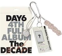 DAY6 THE DECADE Carte d'identité complète pour 4ème album MD Ver/CD + livre photo + 2 porte-clés + 6 cartes + cadeau
