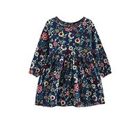 DAY8 Fille 3 à 11 Ans Vetement Robe Princesse a la Mode Hiver Robe de Soirée Fille ete Pas Cher Robe Enfant Fille Fashion Fleur Printemps Tutu Robe Bébé Fille Manche Longue (100(3-4 Ans), Bleu)