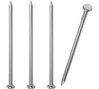 Dayalo Lot de 50 clous en acier 50 mm - Clous en feutre de toiture - En acier inoxydable A2 V2A - Pour murs en bois et béton