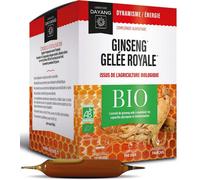 Dayang Ginseng Gelée Royale Bio Ampoules x 20 - Produits de la ruche - Pharmacie en ligne LaSante.net