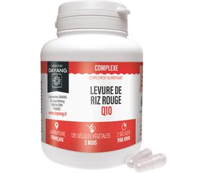 Dayang Levure De Riz Rouge + Q10 120 Gélules