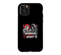 Daybreak divise Le Soleil Nocturne et la Lune et Le Duel samouraï Coque pour iPhone 11 Pro
