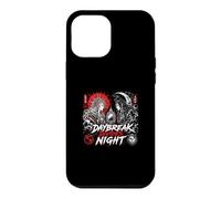 Daybreak divise Le Soleil Nocturne et la Lune et Le Duel samouraï Coque pour iPhone 12 Pro Max