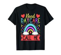 Daycare Need Daycare Call Me Nanny T-Shirt Graphique avec Valeur