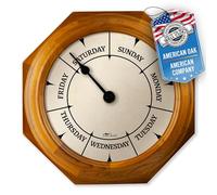 DayClocks Classique Chêne Jour Horloge