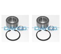 DAYCO 2x Hub Set de Roulement Arrière pour BMW 1er 3er Touring E81 E87 E91 E46