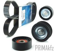 Dayco Courroie 6PK1415 + Jeu de Rouleaux pour Opel Vectra C Signum 1.9 CDTI