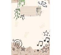 Daydream Doodle Notebook: Little Imagination Plain Series