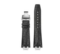 dayeer Adaptateur rapide pour bracelet de montre en cuir pour homme MAURICE LACROIX AIKON AI6008 AI6007 AI6038 AI6058(Black buckl adapter,AI6058)