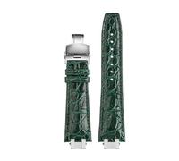 dayeer Adaptateur rapide pour bracelet de montre en cuir pour homme MAURICE LACROIX AIKON AI6008 AI6007 AI6038 AI6058(Green buckl adapter,AI6008)