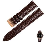 dayeer Bracelet de montre en cuir tendance pour Tissot 1853 Le Locle Ballade Carson PR 100(Brownp1,21mm)