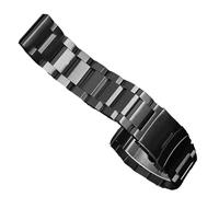 dayeer Bracelet de montre en métal pour Casio PRG-600YB/PRG-650/PRW-6600 GA2000 hommes accessoires de bracelet de montre en acier inoxydable massif 24mm (Color : 3107 Black, Size : 24mm)
