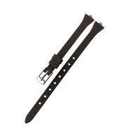 dayeer Bracelet de montre en silicone pour femme CK K4u236/K4u231, étanche, souple et confortable, accessoires(Brown-Steel)