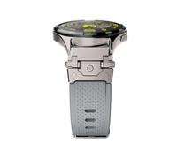 dayeer Bracelet en silicone à dégagement rapide de 22 mm pour montre connectée OnePlus 2/2R et Amazfit Balance(T grey)