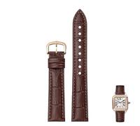 dayeer Bracelets de montre en cuir avec boucle ardillon, compatibles avec les montres Cartier Tank Dumont Santos pour hommes et femmes