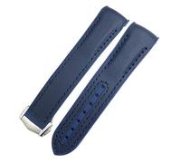 dayeer New Nylon Rubber Watchband Fit For Omega Seamaster 300 AT150 Speedmaster Silicone Watch Strap(Smokey Mauve,20mm)
