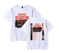 Dayglow The Clancy Tour Breach 2025 T-Shirt Merch Femmes/Hommes Unisexe Manches Courtes Streetwear, blanc, M