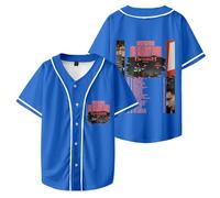 Dayglow The Clancy Tour Breach 2025 Veste de baseball pour femmes/hommes T-shirts à manches courtes Mode Streetwear, Style-9, 4XL