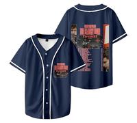 Dayglow The Clancy Tour Breach 2025 Veste de baseball pour femmes/hommes T-shirts à manches courtes Mode Streetwear, Style-3, XXS