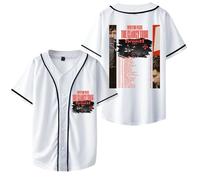 Dayglow The Clancy Tour Breach 2025 Veste de baseball pour femmes/hommes T-shirts à manches courtes Mode Streetwear, Style 12, S
