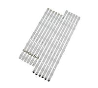 DAYHOM 12 pcs LED Bande de rétroéclairage adaptée for Samsung UE48JU6000 BN96-34793A BN96-34794A S_5U75_48_FL_R6 S_5U75_48_FL_L5 LM41-00121G 00121H