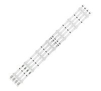 DAYHOM 4 PIÈCES/Ensemble LED Bande de rétroéclairage adaptée for Samsung Ue32J5100 ue32J5500 UE32H5000 UE32H5500 UE32H6200 D4GE-320DC1-R1 R2 BN96-30442A 30443A