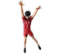 DAYIYUE Tetsurou Kuroo Haikyuu! Figurine de dessin animé Kuroo Tetsurou uniforme de l'équipe Tetsurou debout en PVC pour affichage de modèle et cadeau de collection 20 cm