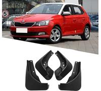 DAYKET 4 Pièces Voiture Bavettes, pour Skoda Fabia 3 NJ NJ3 2015-2018, Avant Arrière Roue Protection Anti-Éclaboussures Garde-Boue Protection Accessoires