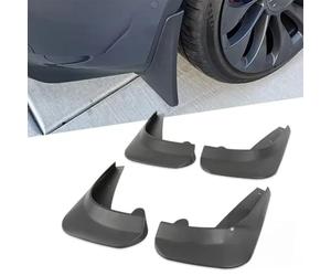 DAYKET 4pcs Bavettes de Protection pour Voiture,Compatible pour Dacia Duster Logan Lodgy Sandero,Pièces détachées Automobiles