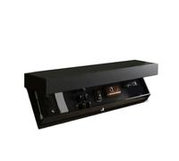 DAYLIGHE Boîte de rangement avec section secrète pour objets de valeur, compartiment dissimulé, organiseur d'intimité, armoire à vin en bois, étagère flottante