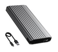 DAYLIGHE Boîtier de disque dur NVME haute vitesse 10 Gbit/s USB3.1 Gen 2 Solid States Drives Boîtier externe ARGB Light