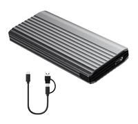 DAYLIGHE Boîtier de disque dur NVME haute vitesse 10 Gbit/s USB3.1 Gen 2 Solid States Drives Boîtier externe ARGB Light