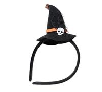 DAYLIGHE Chapeau de sorcière d'Halloween - Serre-tête festif - Coiffe de cosplay - Bandeau de fête pour enfants et femmes - Décoration de fête magique