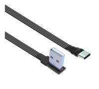 DAYLIGHE Convertisseurs USB de type C femelle très fin - Adaptateurs USB vers type C - Pour appareils électroniques, UAV - Consoles de jeu coudées au câble pour appareil photo U Disk