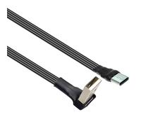 DAYLIGHE Convertisseurs USB de type C femelle très fin - Adaptateurs USB vers type C - Pour appareils électroniques, UAV - Consoles de jeu coudées au câble pour appareil photo U Disk