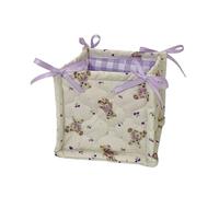 DAYLIGHE Panier de rangement multifonction en tissu matelassé pour l'organisation du bureau dans n'importe quelle pièce ou bureau - Panier de rangement en coton - Design gain de place