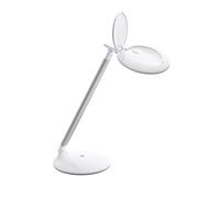 daylight Halo Go - LED Lampe Loupe avec Batterie, Blanc