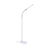 daylight Lampadaire UnoPro - Nouvelle lampe LED - Lumière du jour 6 000 K, 1 145 lux à 30 cm, 4 niveaux de luminosité, bras flexible, basse consommation, blanc