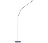 daylight Slimline Lampadaire 4 LED - 6000 K, 3200 Lux, 4 niveaux de luminosité, port USB-C pour une charge rapide - Design élégant, abat-jour anti-reflets, réglage flexible de la hauteur - Gris