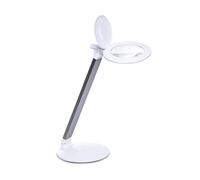 daylight The Company Halo Go 2 Niveaux de Luminosité Rechargeable Portable Lampe Loupe 80+ CRI Idéal pour Soins des Yeux Température de Température 6000K Blanc
