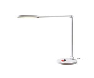 daylight Tricolor - E45200 - Lampe de bureau à LED - Lampe de table avec variateur - Liseuse à bras flexible - 3 Couleurs de lumière - Dimmable - LED - Blanc