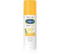 Cetaphil Sun Kids Lotion solaire liposomale SPF 50+, 150 ml, protection solaire hydratante dans un distributeur à pompe pour la peau sensible des bébés et des enfants, crème solaire facilement