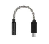 DAYnagh Adaptateur compact de type C vers 3,5 mm avec réduction du bruit - Adaptateur de casque en métal pour un son clair sur les appareils - Conversion du son