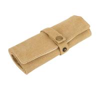 DAYnagh Étui en toile de coton robuste avec 10 emplacements de rangement portable pour bracelet de montre connectée, 47x17cm, Toile de coton